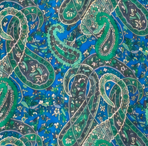 Peacock Paisley