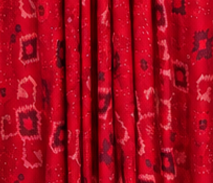 Crimson Ikat