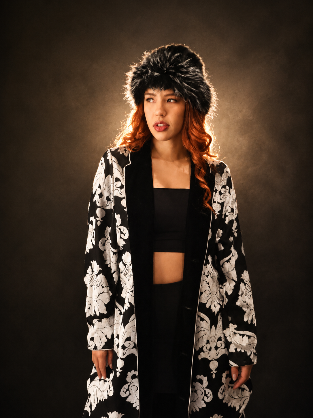 The Audrey Velvet Coat