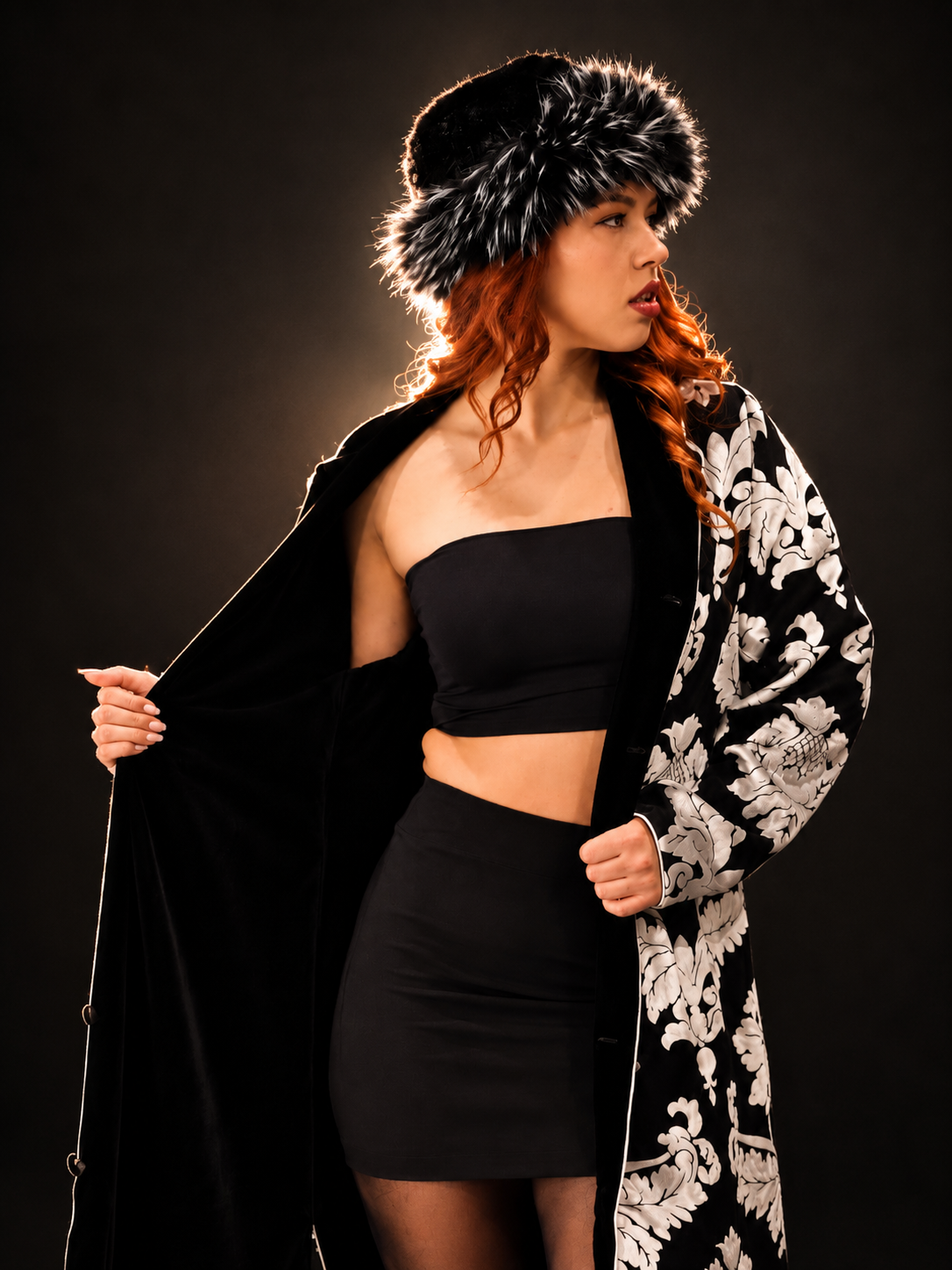 The Audrey Velvet Coat