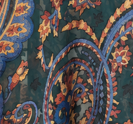Emerald Paisley